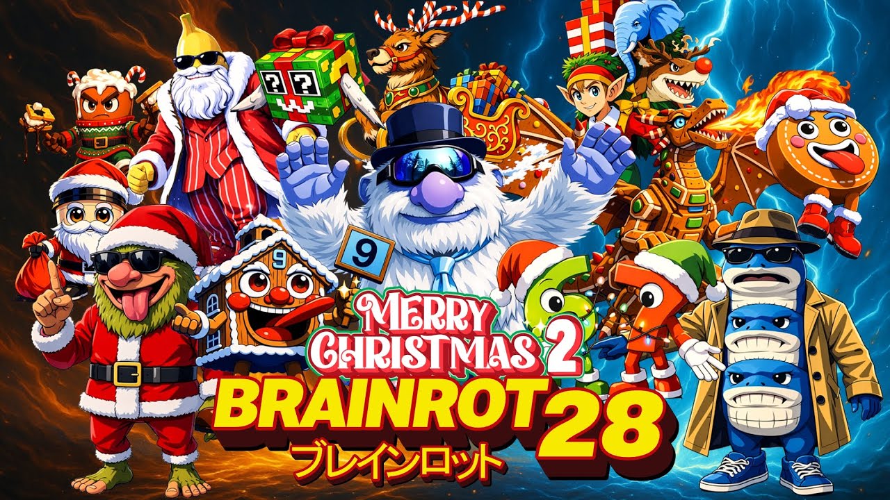MindRotsu &ndash; BRAINROT ANIME OPENING EP28 (Official MV) feat. CHRISTMAS BRAINROTS 2