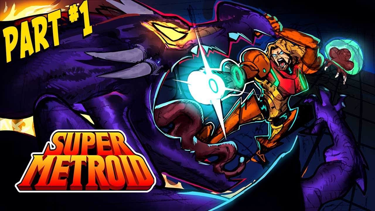 MAX PLAYS: Super Metroid SNES...FOR THE 1ST TIME! Part 1