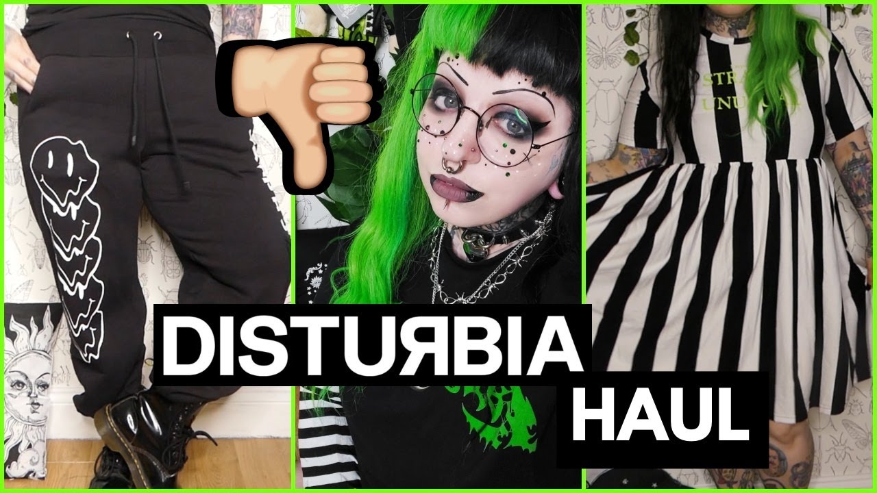 Disturbia Alternative Clothing Haul Fail! // Эмили Бу