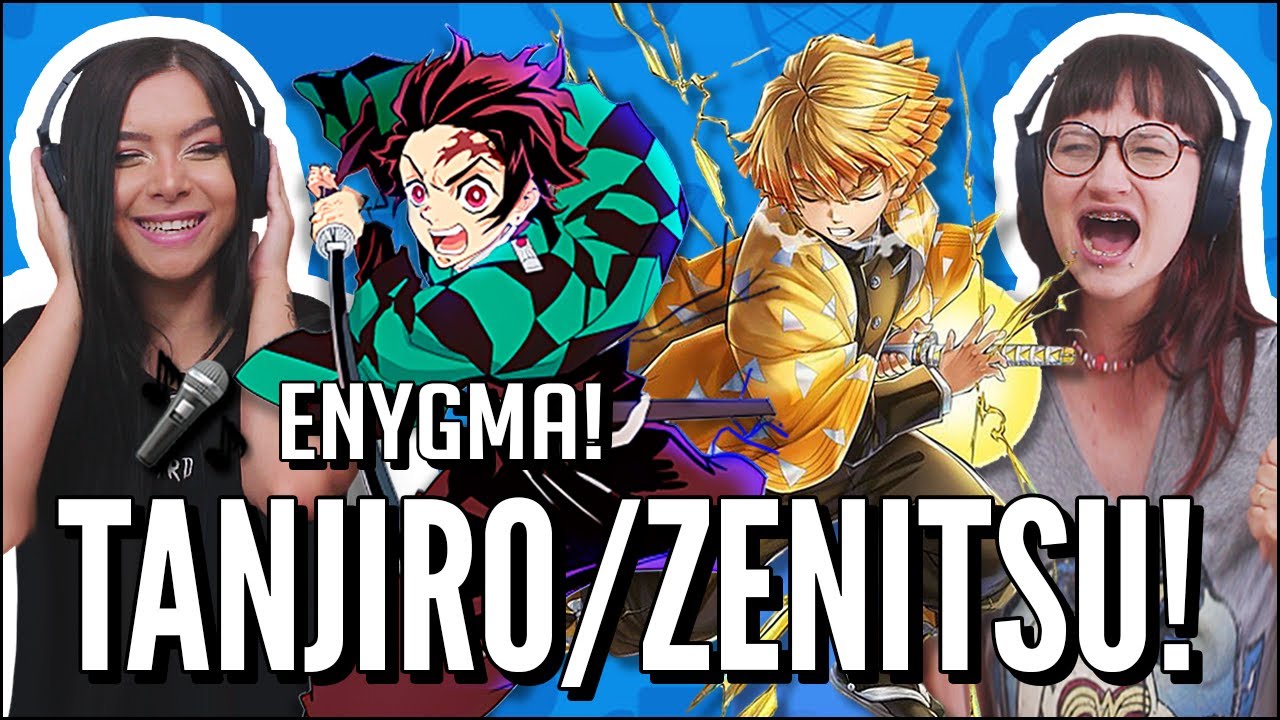 JOVENS REAGEM A ENYGMA - RAP DO TANJIRO, RAP DO ZENITSU E RAP DO RENGOKU (KIMETSU NO YABA)
