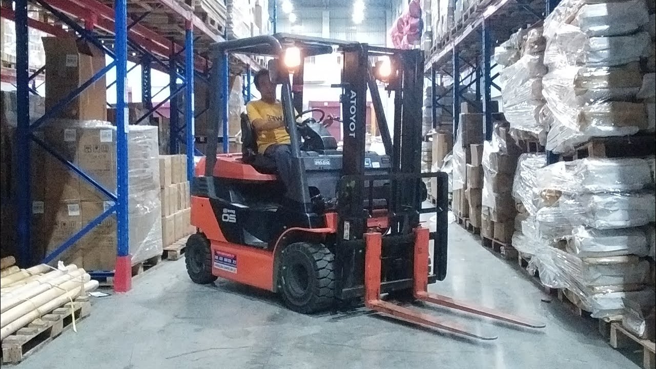 Project zhongnan by forklift toyota countrabalance part 2