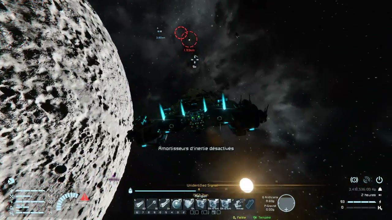 Space Engineers pvp chickenman! Chaotic entrance!!