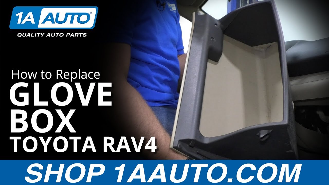 Как заменить перчаточный ящик на Toyota RAV4 05-16