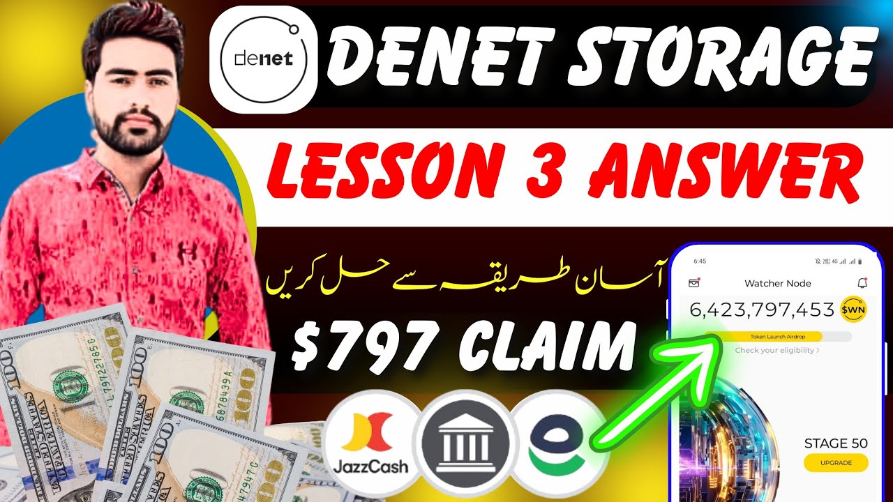how to withdraw denet storage airdrop | denet storage airdrop withdrawal | denet airdrop withdraw