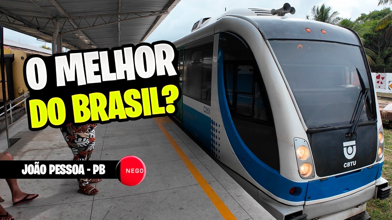 SOBREVIVEMOS AO NOVO TREM DE JOÃO PESSOA (e foi fácil!)