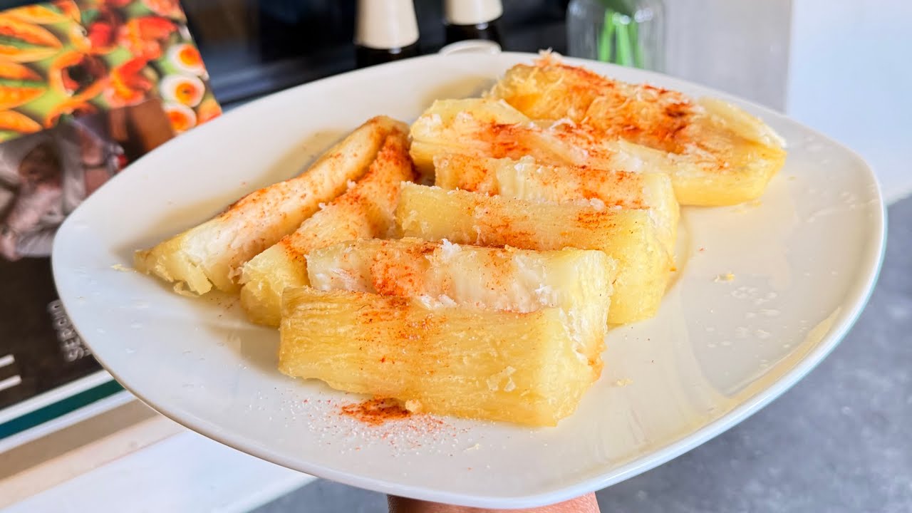 Crispy Fried Cassava | Easy African Street Food Recipe #streetfoods #kenyanstreetfood