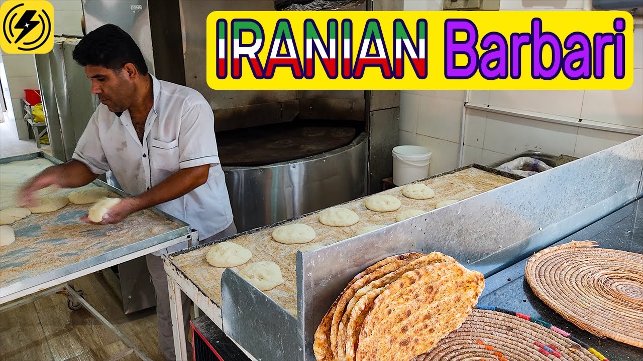 Amazing! This Man Alone Bakes 1000 Barbari breads IN Bakery