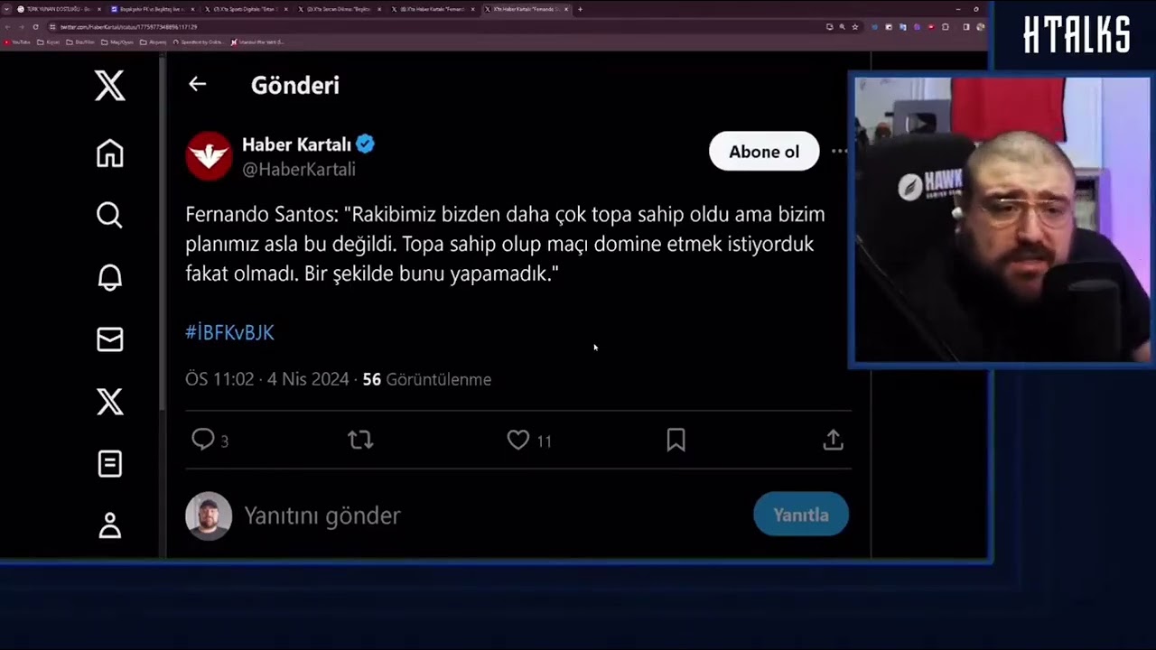 HTalks (Hakasikci) - Fernando Santos'un a&ccedil;ıklamaları #HTalks #Hakasikci