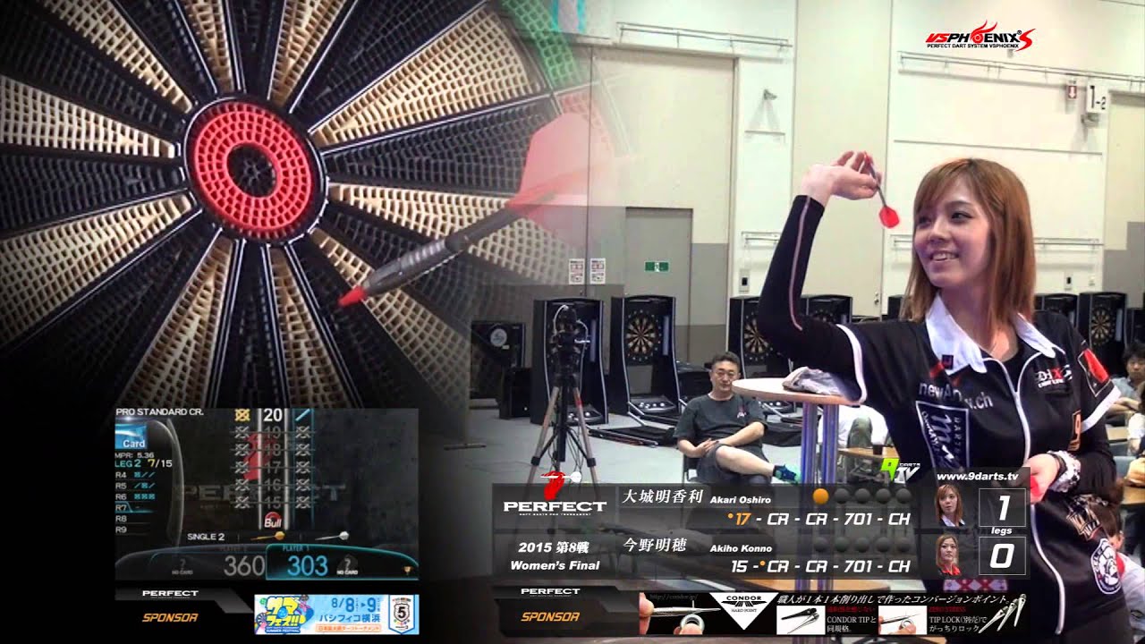 【PERFECT2015 第8戦 女子決勝】大城明香利 v 今野明穂 (解説)