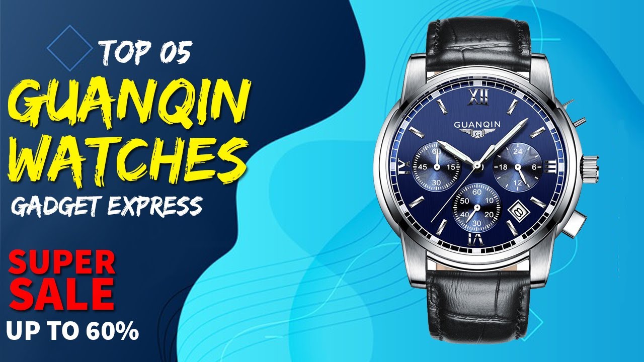 Top 05 Best GUANQIN Sport Automatic Watch from Aliexpress || Gadget Express