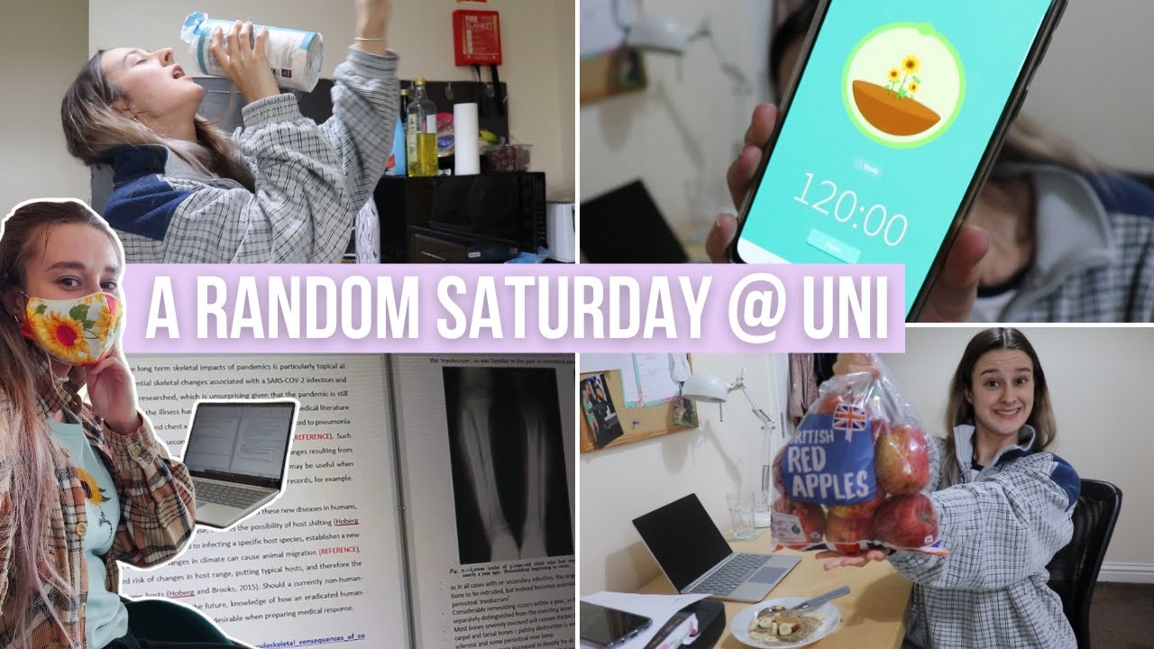 I woke up at 6am so I filmed it (a very rainy Cranfield uni day in the life)
