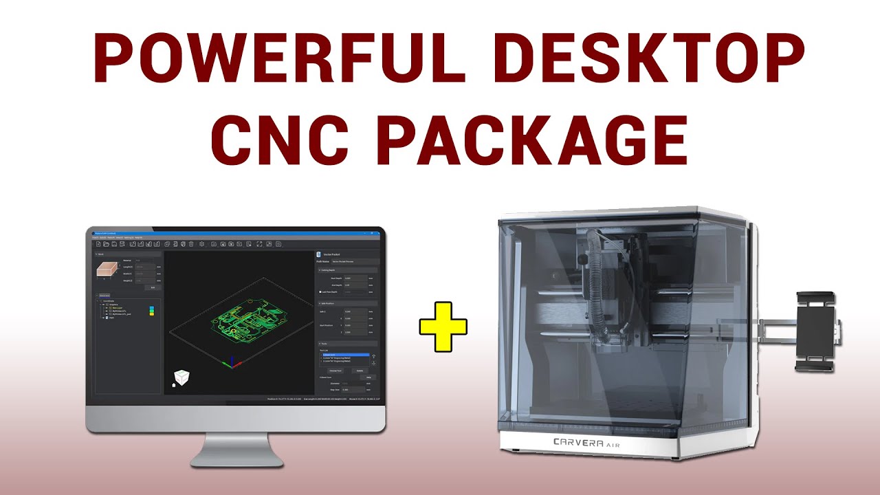 Carvera Air Desktop CNC hardware and software review