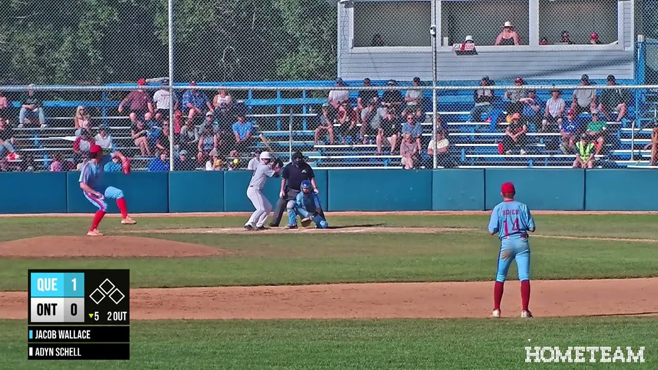 Baseball Canada Cup 2023 - 08/13 - Quebec 1 vs Ontario 2