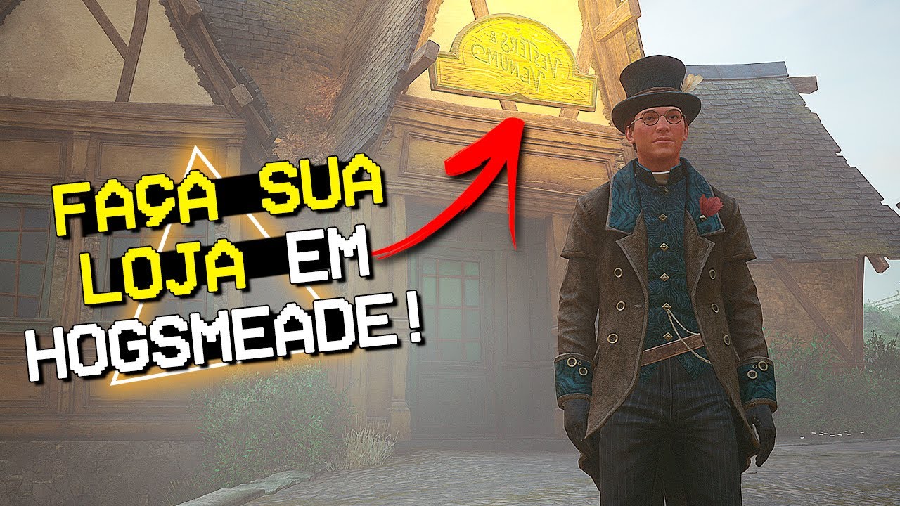 Monte sua PROPRIA LOJA em Hogwarts Legacy e venda os itens MAIS CARO -  quest exclusiva (PS5)