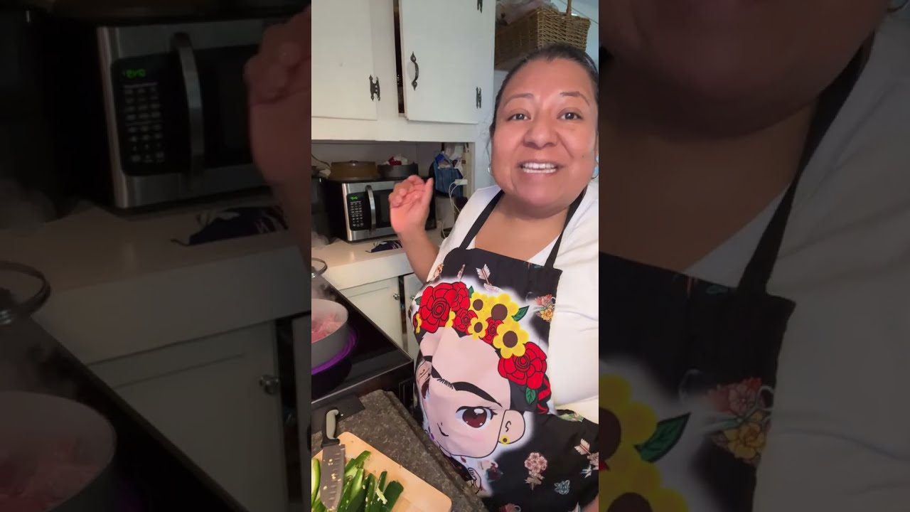 Soy conchita está en vivo preparando tortillas azules 