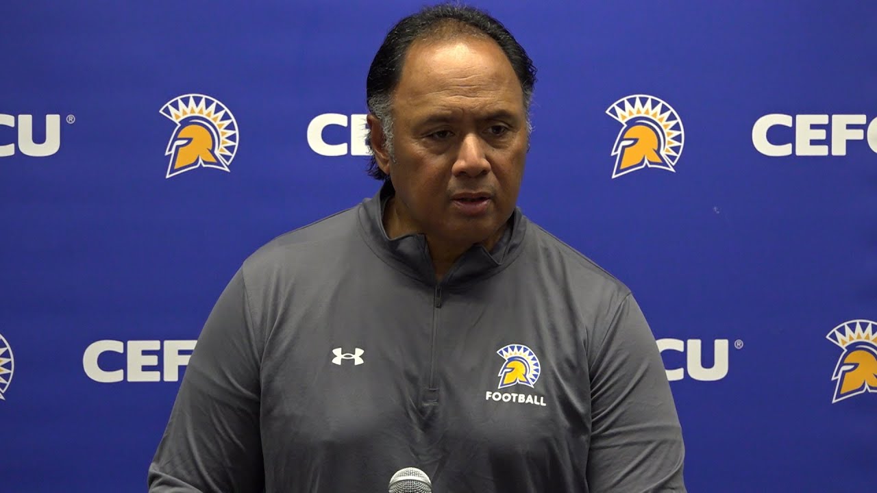 San José State Football Tuesday Press Conference