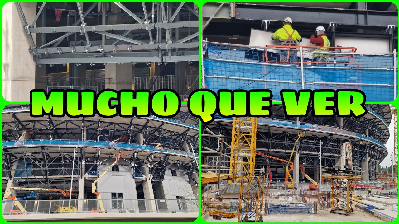 🔴OBRAS CAMP NOU (25 de Febrero)⚠️Preparando nuevas zonas para lamas 