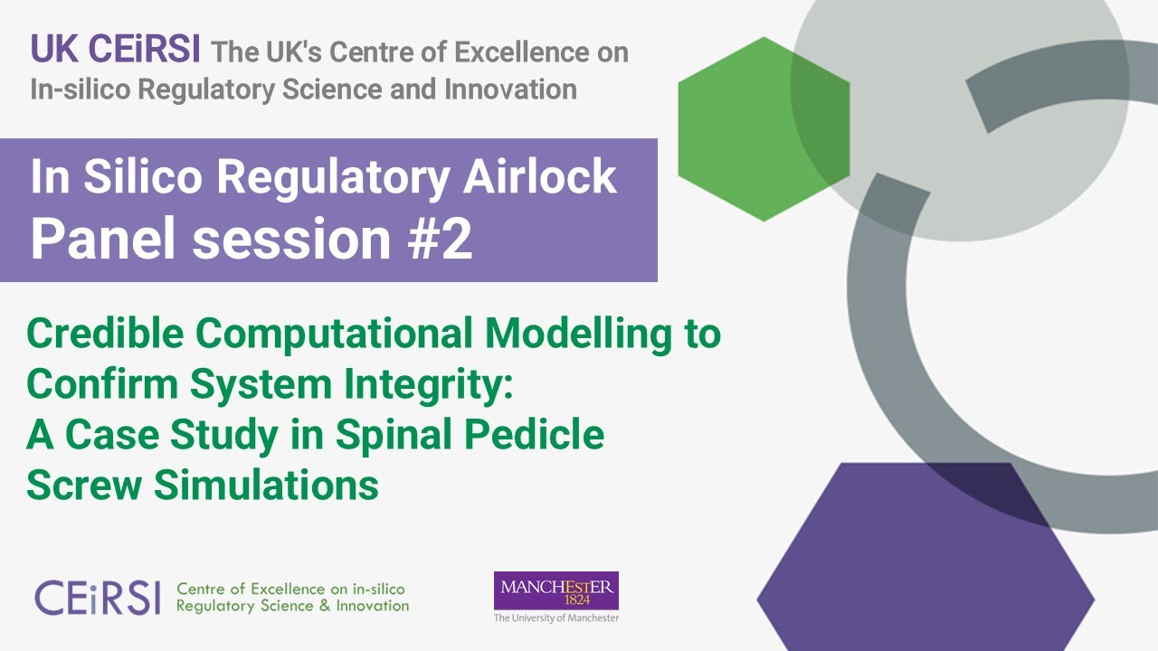 UK CEiRSI Airlock Panel: Simulations to Confirm Pedicle Screw Integrity