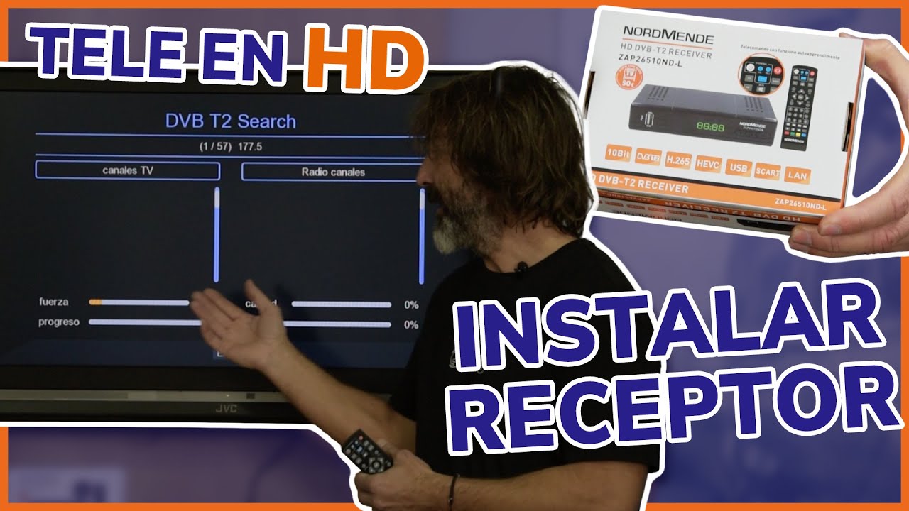 Cómo conectar y sintonizar un receptor TDT HD 📺🔌