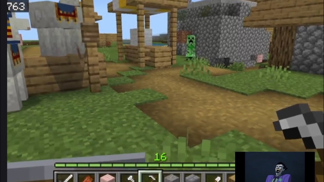 “Day 6: The village is rising… Full build in Part 2 👀🔥”#isurvived100daysminecraftinhindi #viral 🎮🔥🔜
