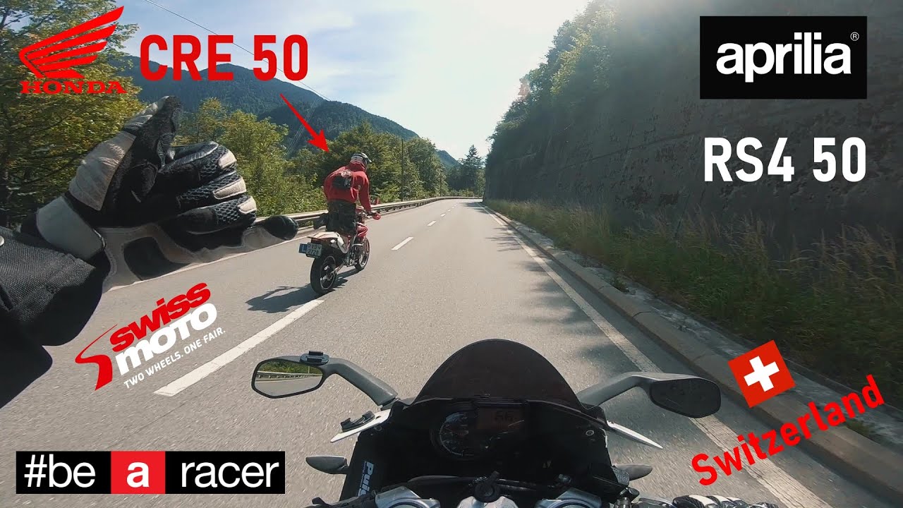Aprilia Rs4 50 | Honda CRE 50 | MotoVlog | Switzerland | 2020