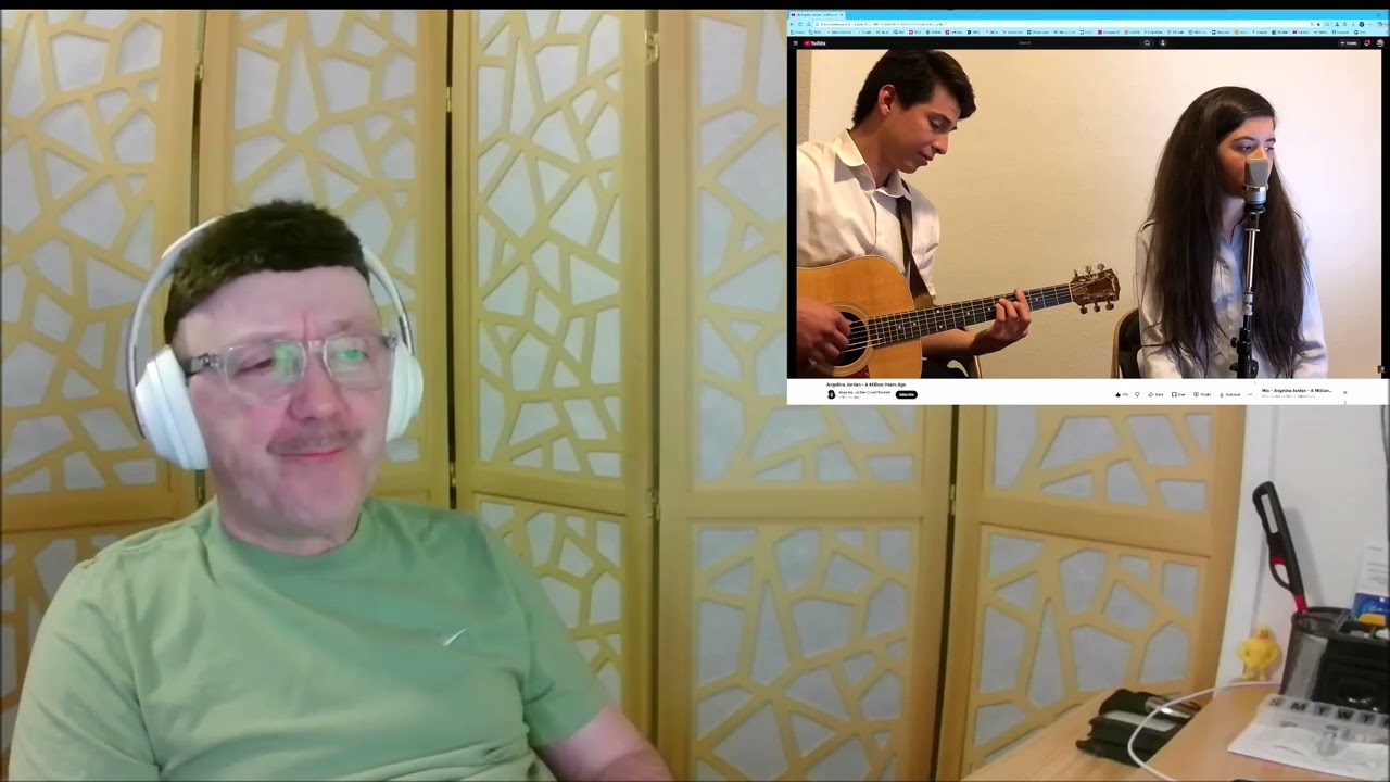 First Time Reaction to Angelina Jordan - A Million Years Ago