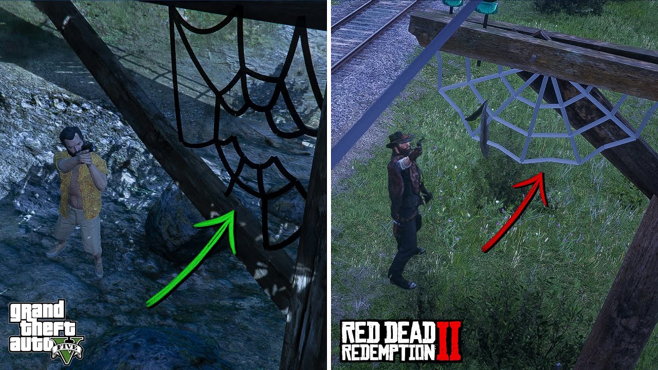 Rockstar скрыла тайну паутины из GTA 5 в RDR2… и фанаты упустили её на 7 лет.
