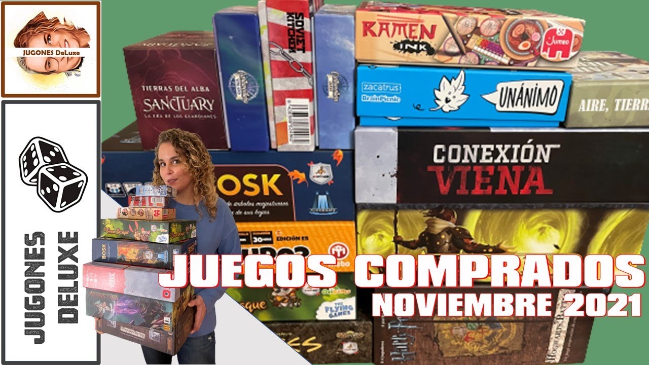 🔥 JUEGOS COMPRADOS NOVIEMBRE 2021