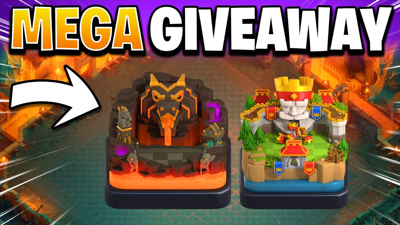 MEGA Scenery Giveaway in Clash of Clans!