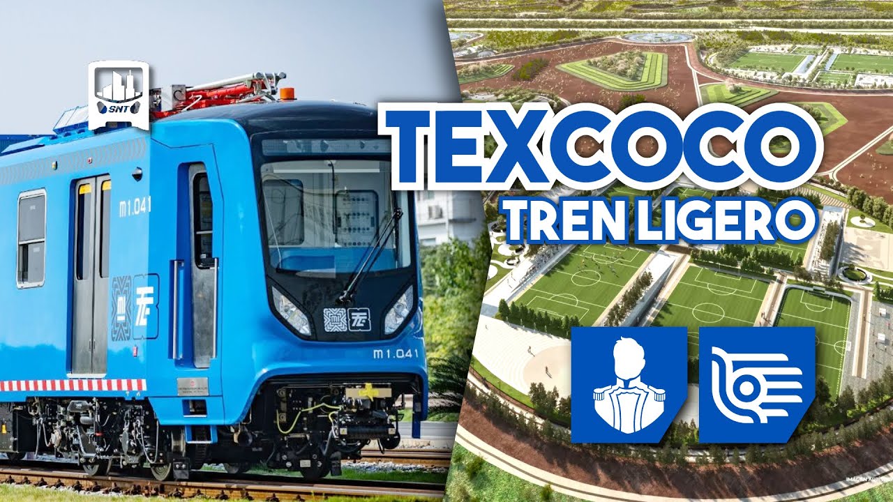 ¡TODO sobre el NUEVO TREN LIGERO de Múzquiz al Parque LAGO de TEXCOCO! | Plan Colibrí EDOMEX
