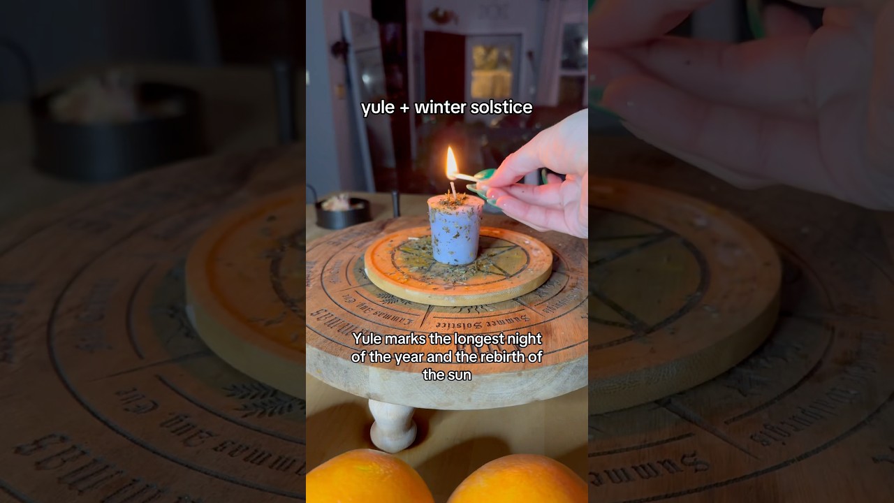 ways to celebrate Yule: ritual ideas for the winter solstice #yule #wintersolstice #] #witchtok