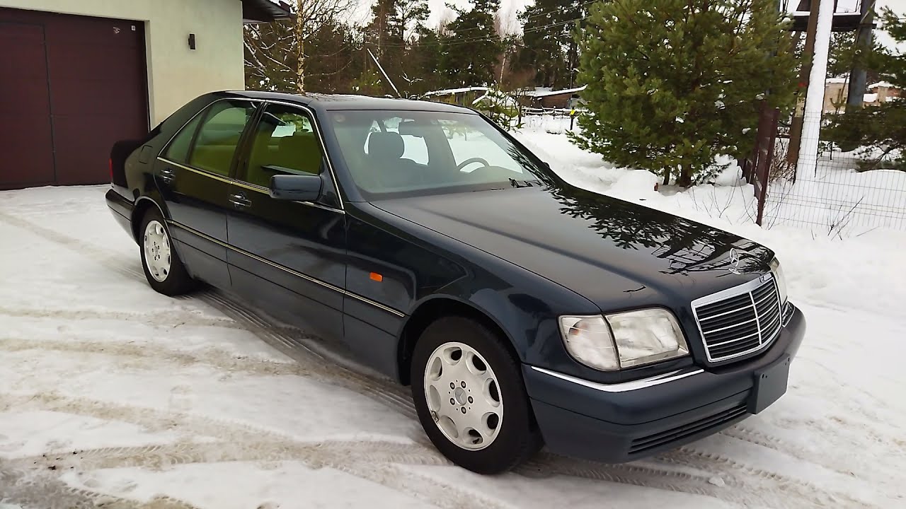 #Mercedes-Benz #S320, #W140, 1995 год выпуска, пробег 33 тыс.км., #олдтаймер, #terminal60