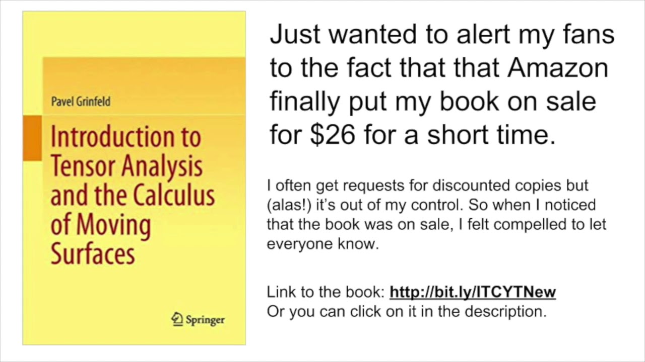 An Alert for My Tensors Textbook