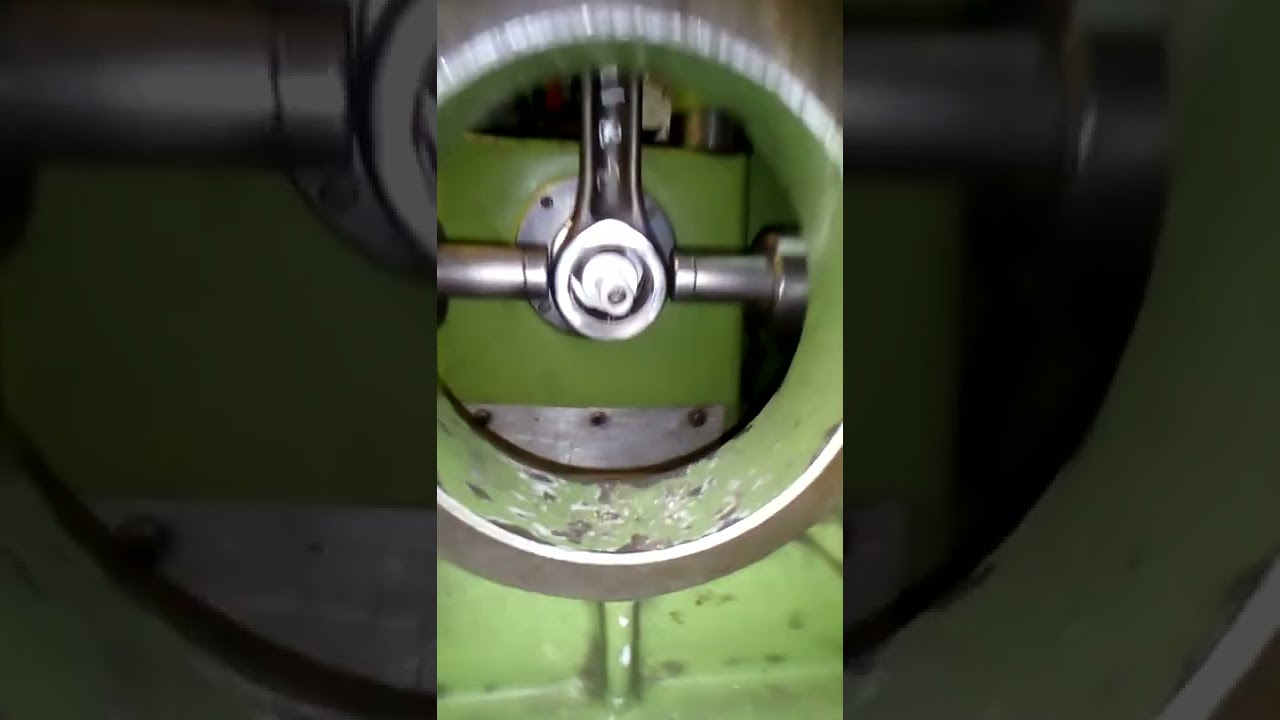 How to bore connecting rod bushing by automatic con rod machine.