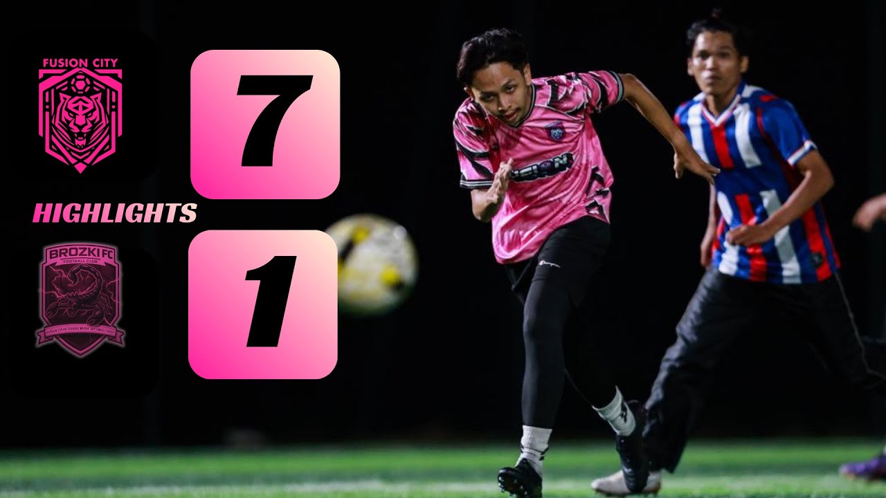 MATCH HIGHLIGHTS FUSION CITY VS BROZKI 
