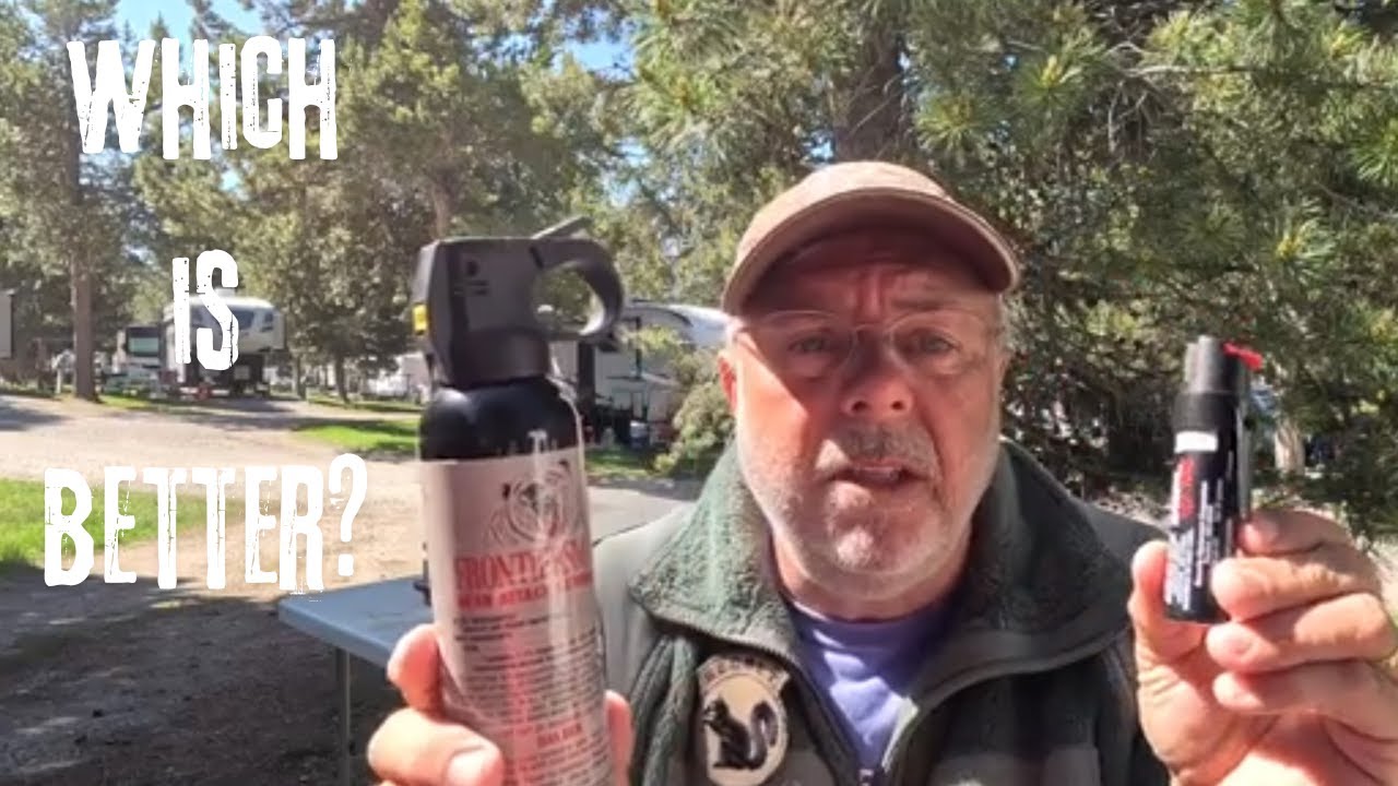 PERSONAL DEFENSE: Bear Spray vs Self Defense Pepper Spray #SHTF #Planning #Protection #RV #Travel