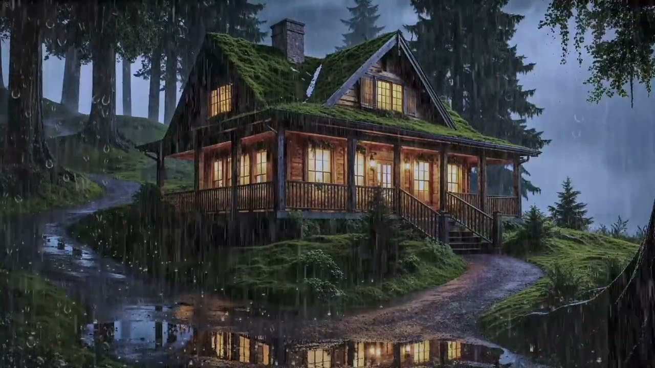 Dark Screen Rain Sounds 🌑🌧️ | Deep Sleep Aid