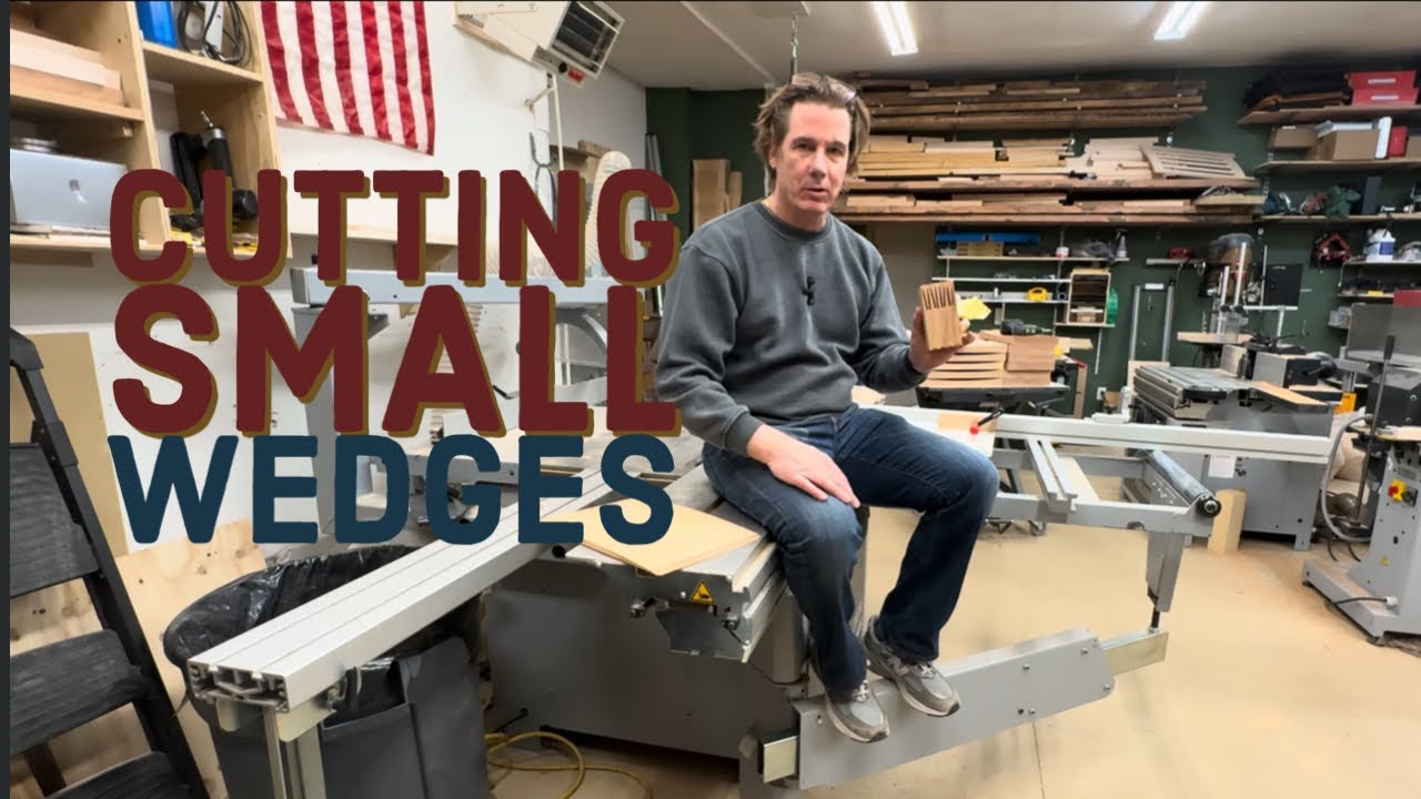 Cutting small wedges