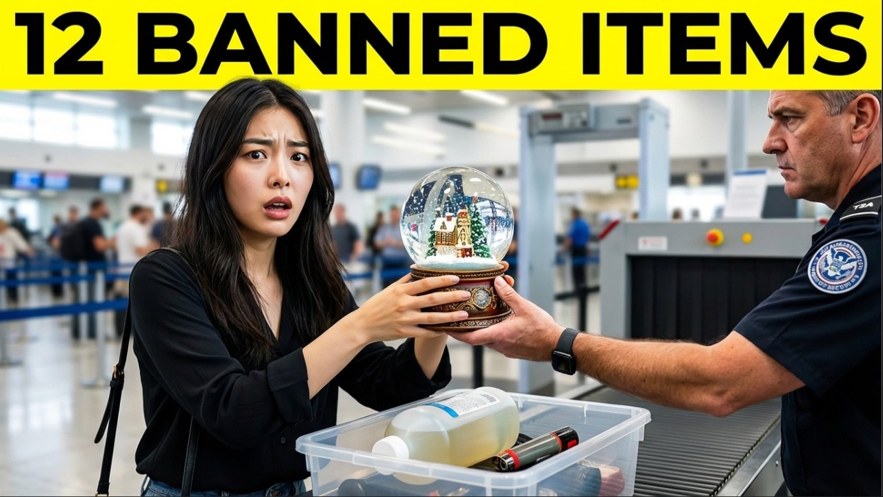 DON'T Pack These 12 Items in 2026 | TSA Will Take Them