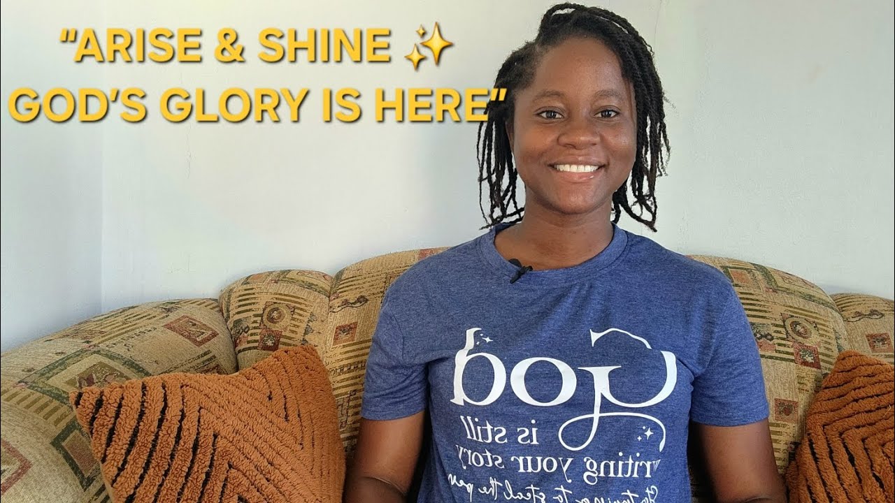 “Arise & Shine! Step Into God’s Glory Today ✨ | A Powerful Devotional”