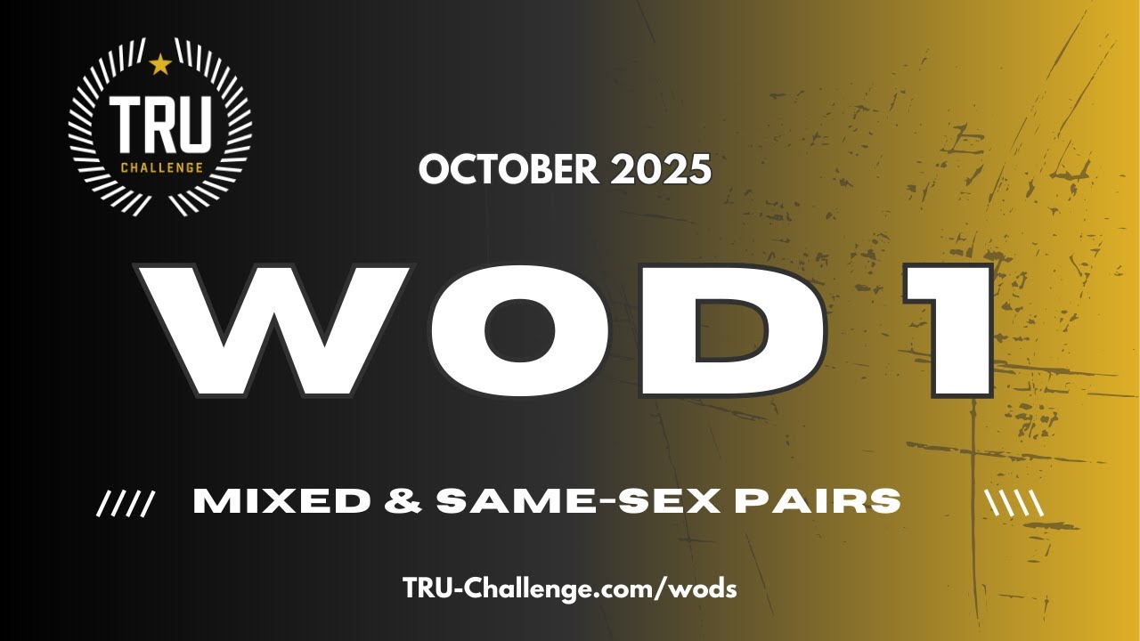Fall 2025 - WOD 1 - Standards Video