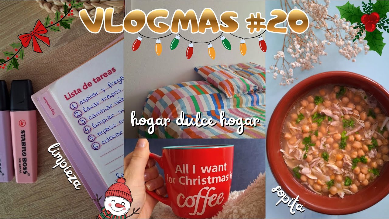 VLOGMAS 20 | 🧺 poniendo en orden mi casa y mi mente 🫧