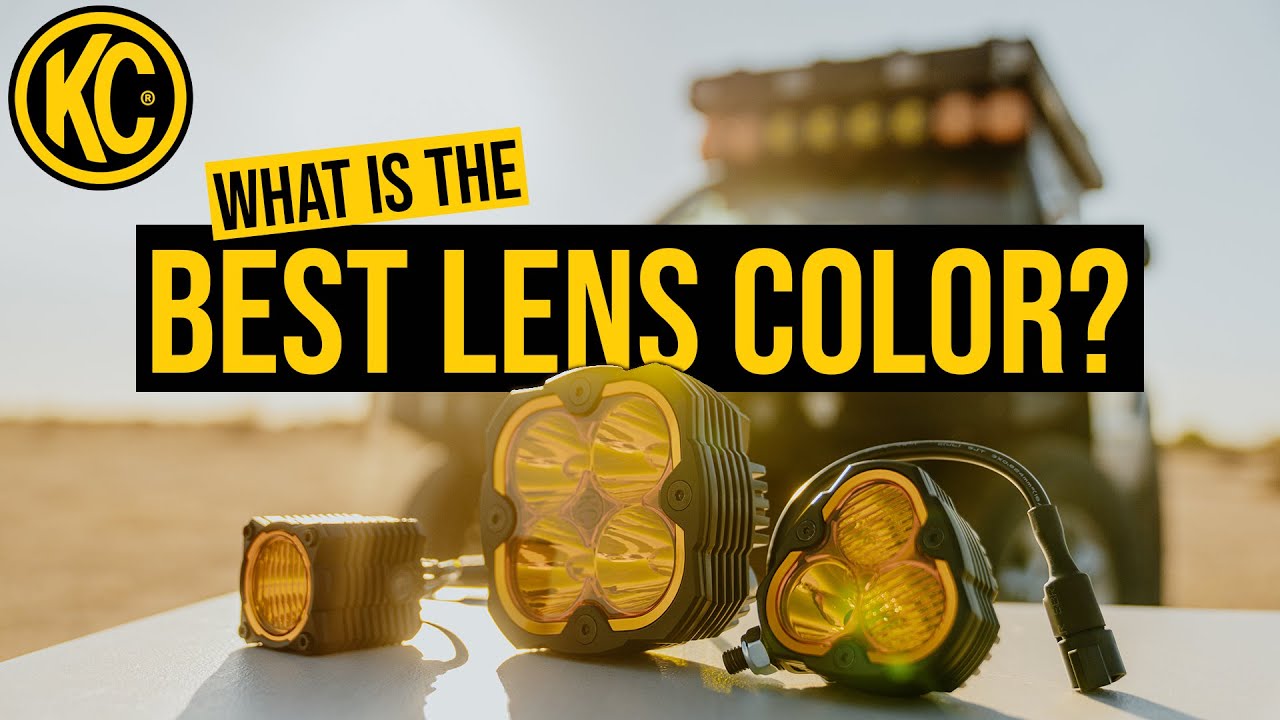 Amber vs Yellow vs Clear Off-Road Lights | KC HiLiTES Lighting Guide