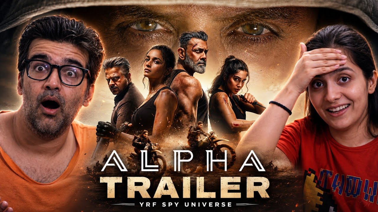 Pakistani Couple React To ALPHA Trailer | Alia Bhatt | Sharvari | Bobby Deol | Anil Kapoor 