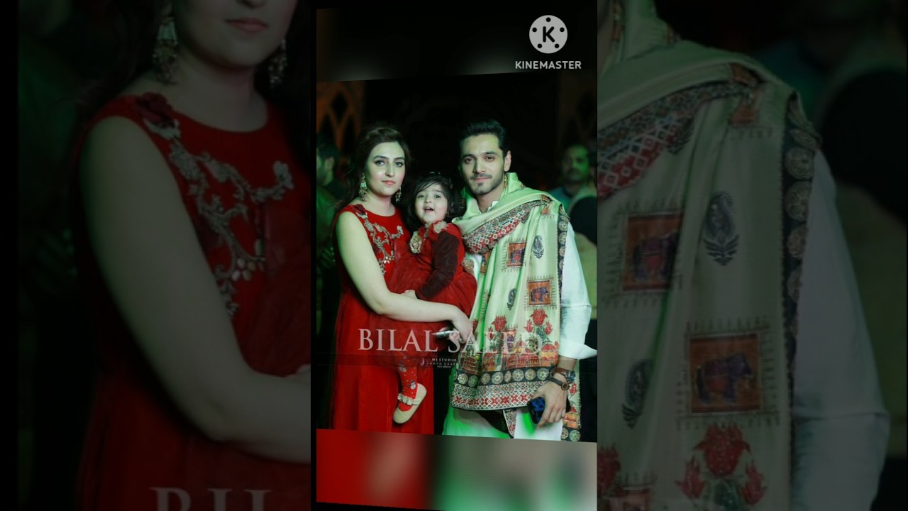 Wahaj ali beautiful family #wahajali #wife #daughter #family #viral #shorts
