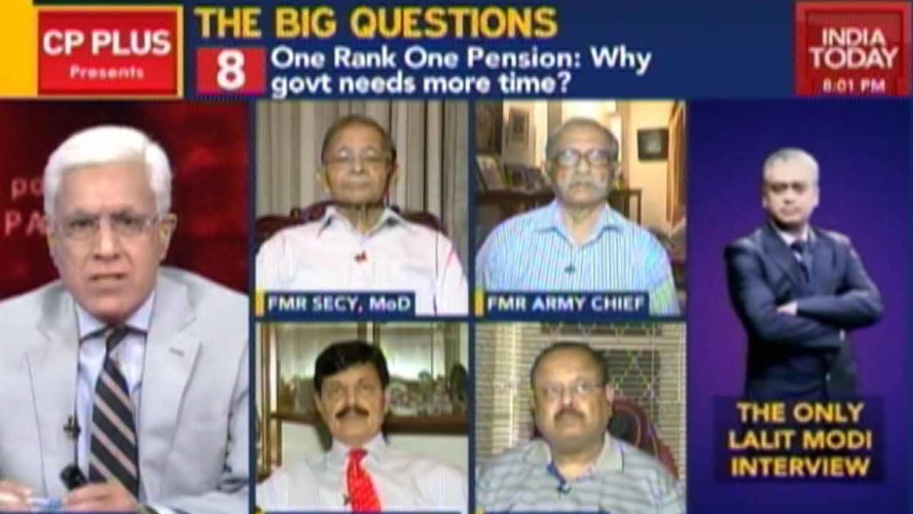 Ex-Servicemen Protest, Go On Hunger Strike For 'One Rank One Pension