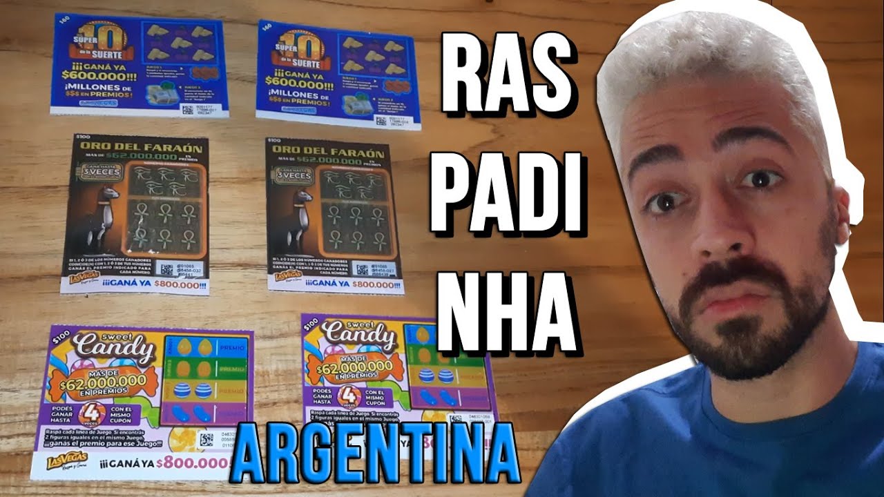 JOGANDO RASPADINHA NA ARGENTINA | LOTERIA
