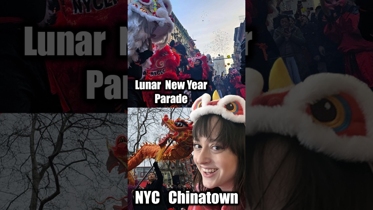 ✨Live✨ NYC Lunar New Year Parade Chinatown 🐉🧧 Year of the Horse #nyc #lunarnewyear