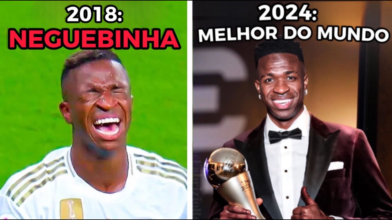 A INCRÍVEL TRAJETÓRIA DE VINICIUS JR : MELHOR DO MUNDO EM 2024 ( THE BEST )