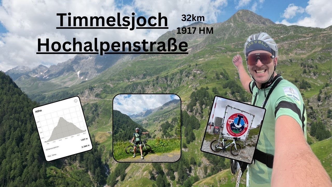 Mit dem Rennrad zum Timmelsjoch (Südauffahrt)